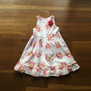Penelope Mack | White Dress + Pink Flowers